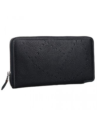 Hermes Evelyne Long Wallet Black 608017