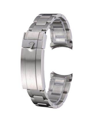 Rolex Brushed Stainless Steel Link Bracelet 622494