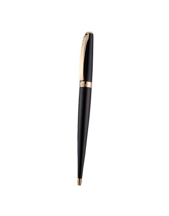 Christian Dior Gold Rimmed Black Ballpoint Pen 622735