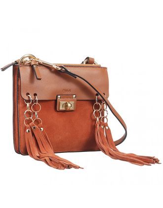 Chloe Jane Tan Tassel Trim Tan Crossbody Bag 18927077