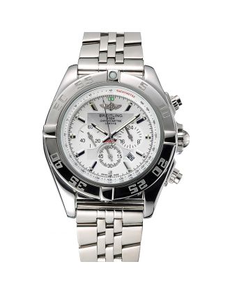 Breitling Chronomat White Dial Stainless Steel Case And Bracelet 622223