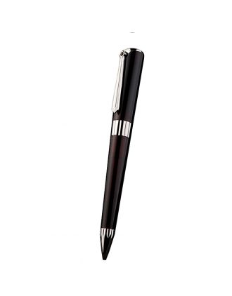 MontBlanc Silver Trimmed Burgundy Ballpoint Pen