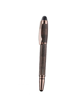 MontBlanc StarWalker Red Gold Cutwork Ballpoint Pen With Cap 622811