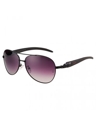 Cartier Panthere Detail Black Frame Gradient Lenses Sunglasses 308130