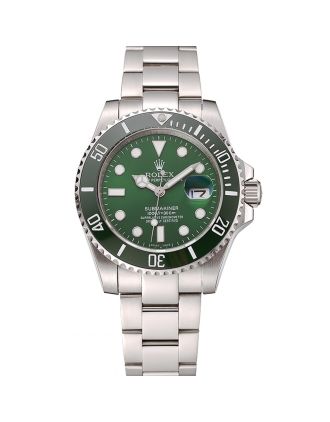 Rolex Submariner Green Dial Stainless Steel Bracelet 1454069