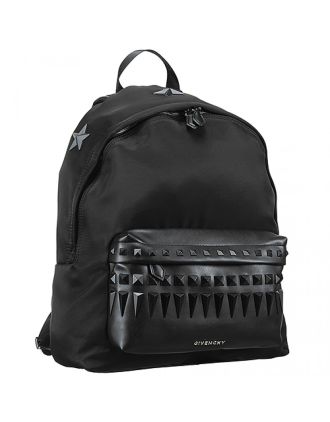 Givenchy Studded Classic Black Canvas Backpack 18927342