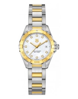 AAA Replica Tag Heuer Aquaracer Quartz 27mm Ladies Watch way1451.bd0922