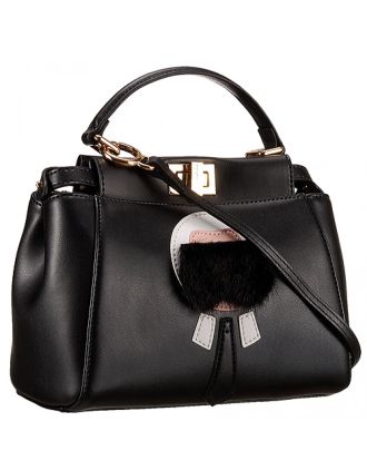 Fendi Peekaboo Karlito Capsule Black Bag