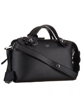 Fendi Flowerland By The Way Small Bag Black 18926764