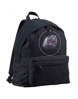 Givenchy Monkey Brothers Black Canvas Backpack 18927343