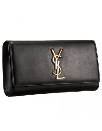Saint Laurent Classic Monogram Clutch Black 608321