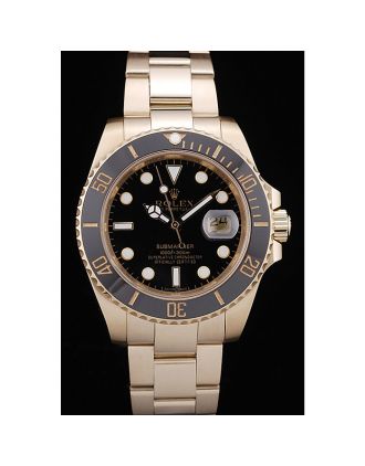 Rolex Submariner Black Ceramic Bezel Black Dial 98231