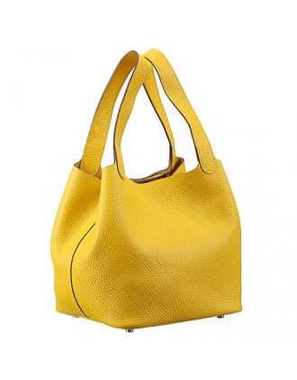 Hermes Picotin MM Yellow 607504