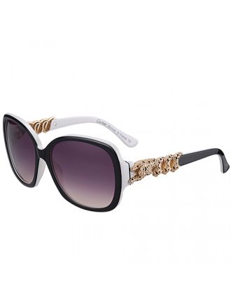 Cartier Wild Panthere Diamond Square White Sunglasses 307785